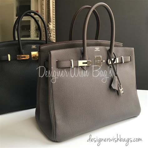 2018 hermes birkin 35 grey etain|Birkin bag 35cm.